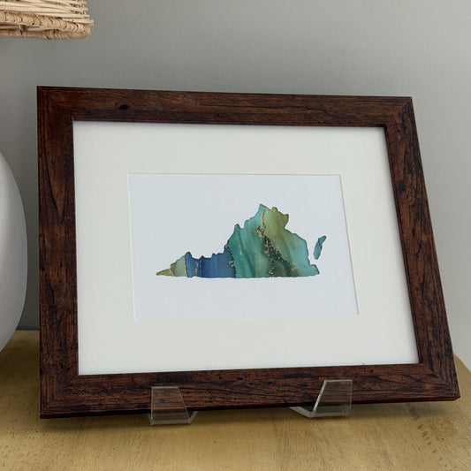 8x10 Virginia Framed Art - Mariner