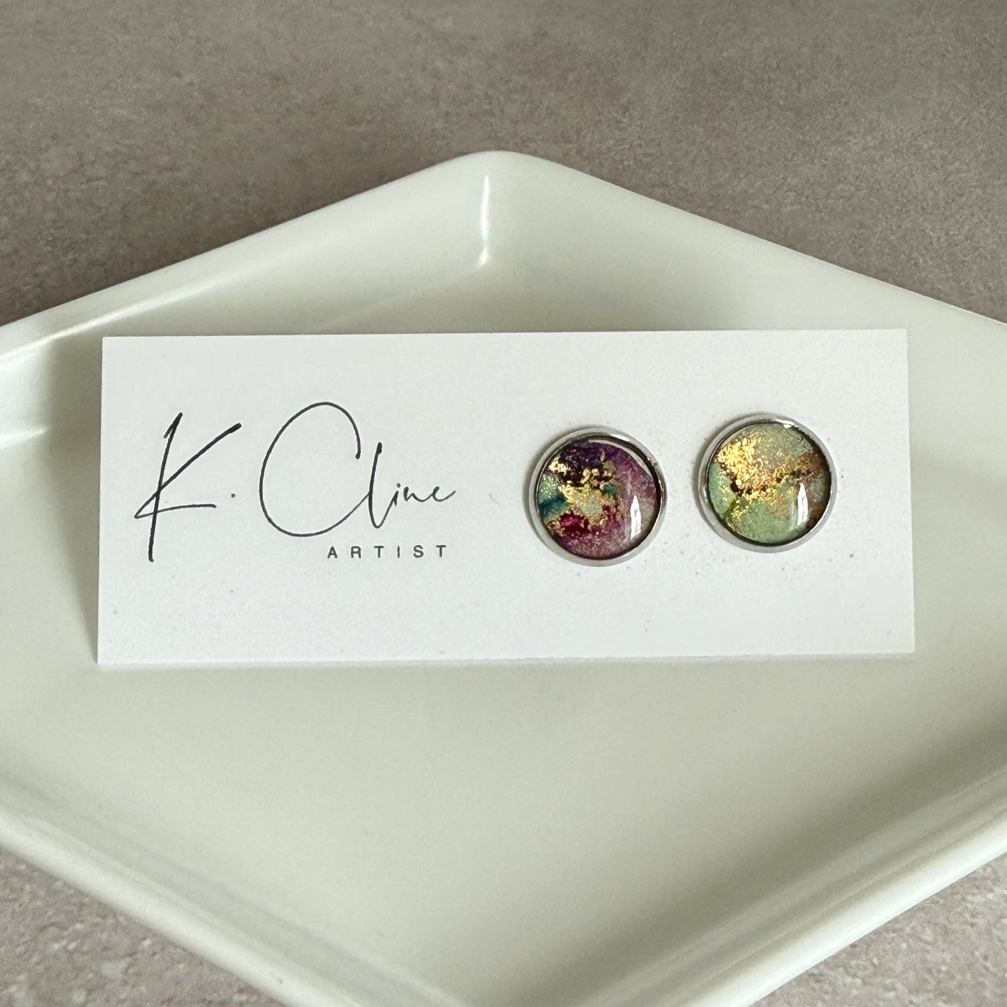 Stud Earrings (Style 36)