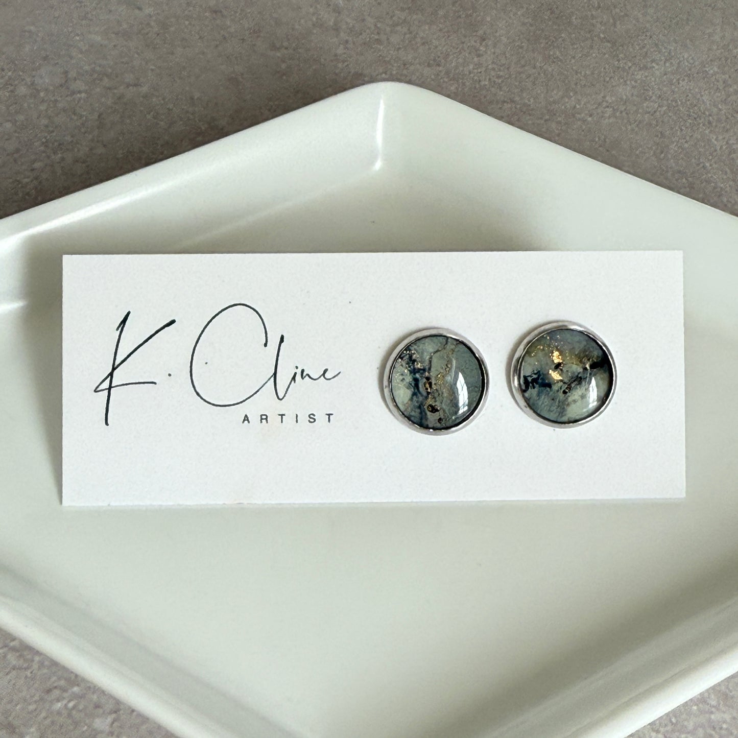 Stud Earrings (Style 43)