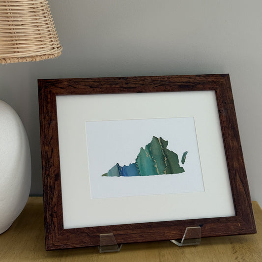 8x10 Virginia Framed Art - Mariner