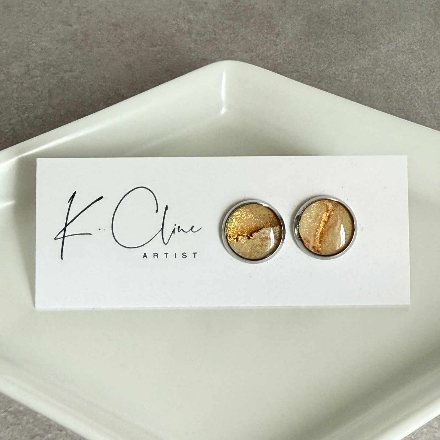 Stud Earrings (Style 23)