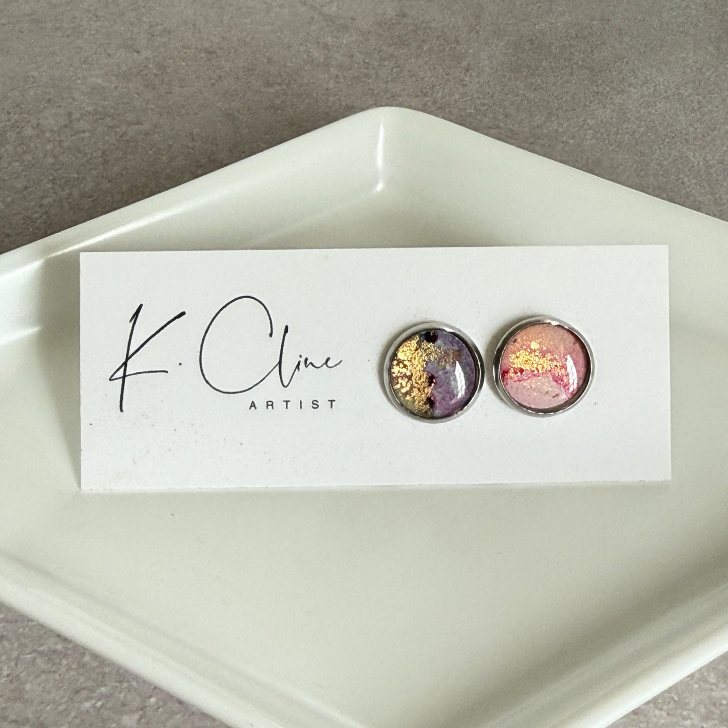 Stud Earrings (Style 24)
