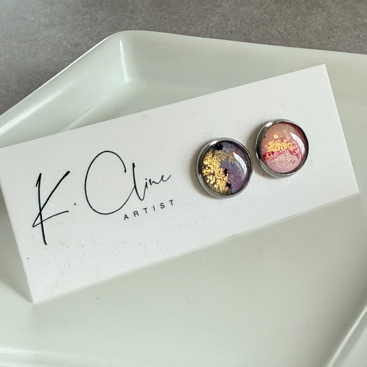 Stud Earrings (Style 24)