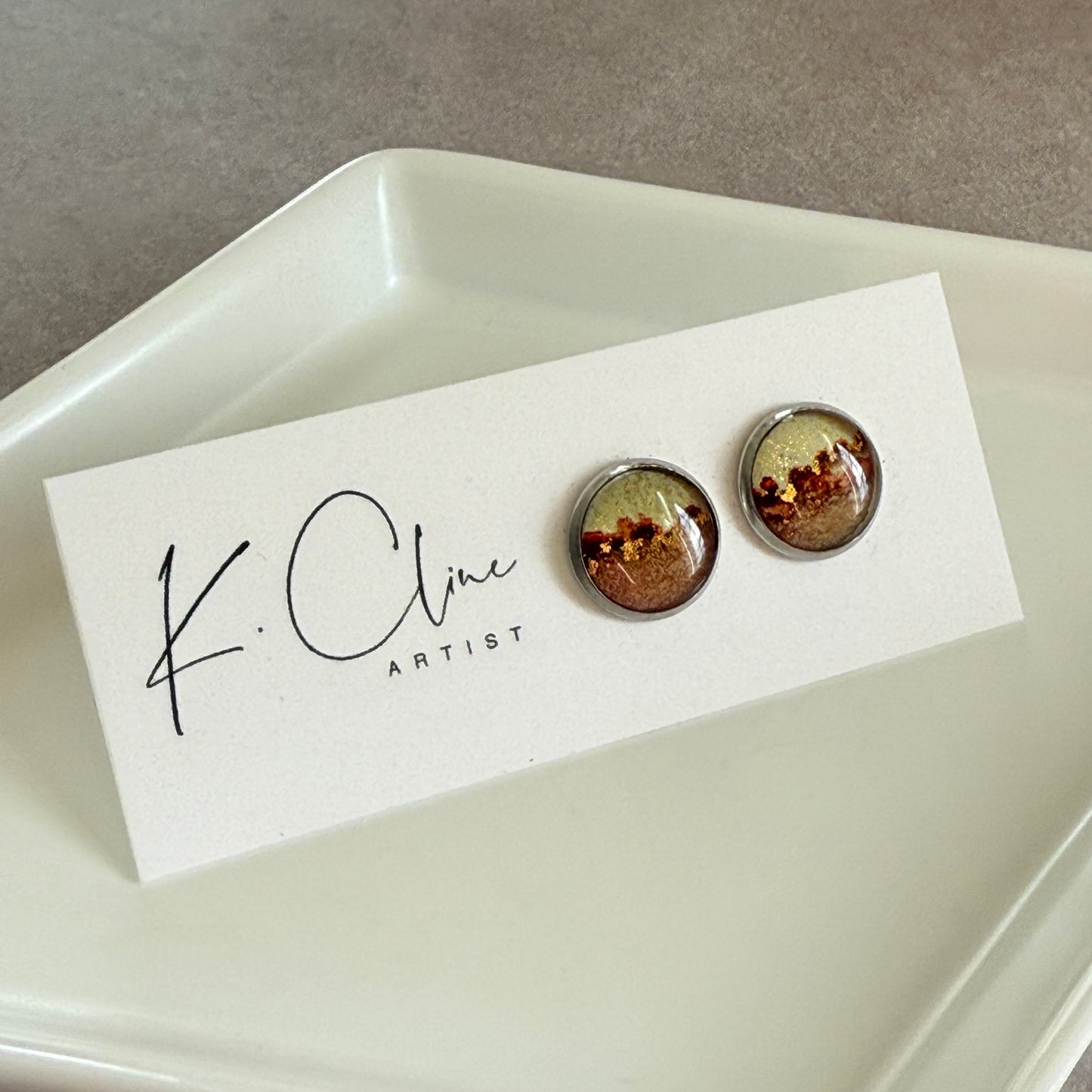 Stud Earrings (Style 27)