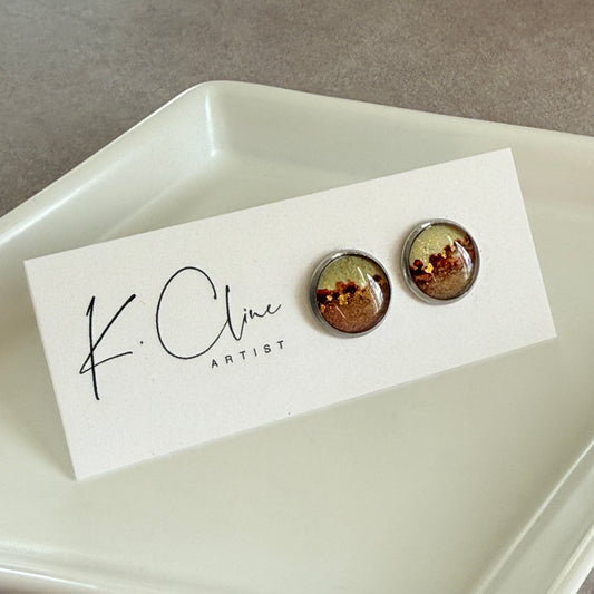Stud Earrings (Style 27)