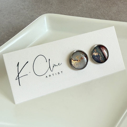 Stud Earrings (Style 33)