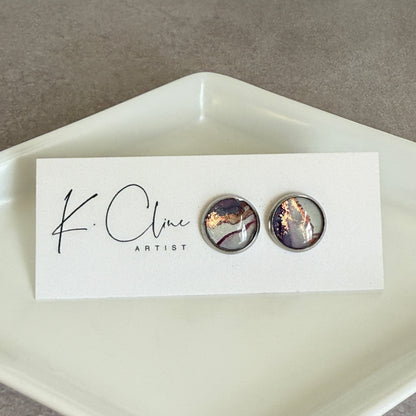 Stud Earrings (Style 34)