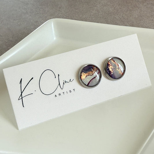 Stud Earrings (Style 34)