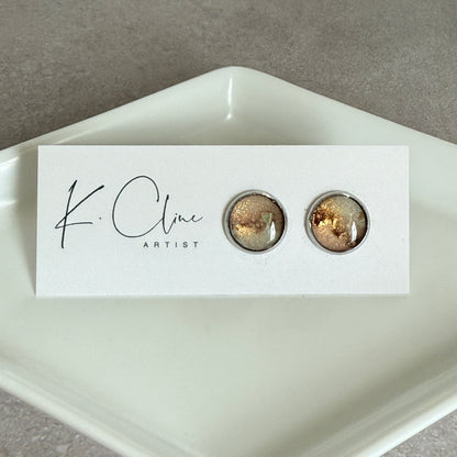 Stud Earrings (Style 35)