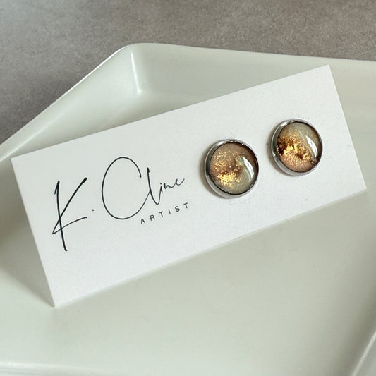 Stud Earrings (Style 35)