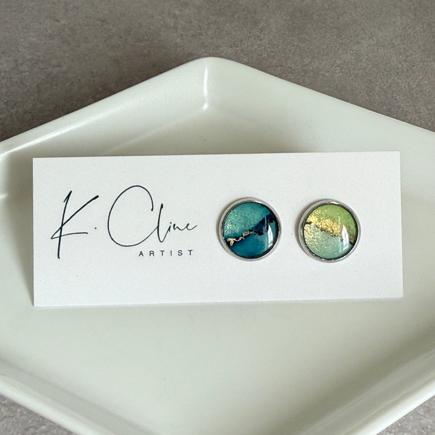Stud Earrings (Style 44)