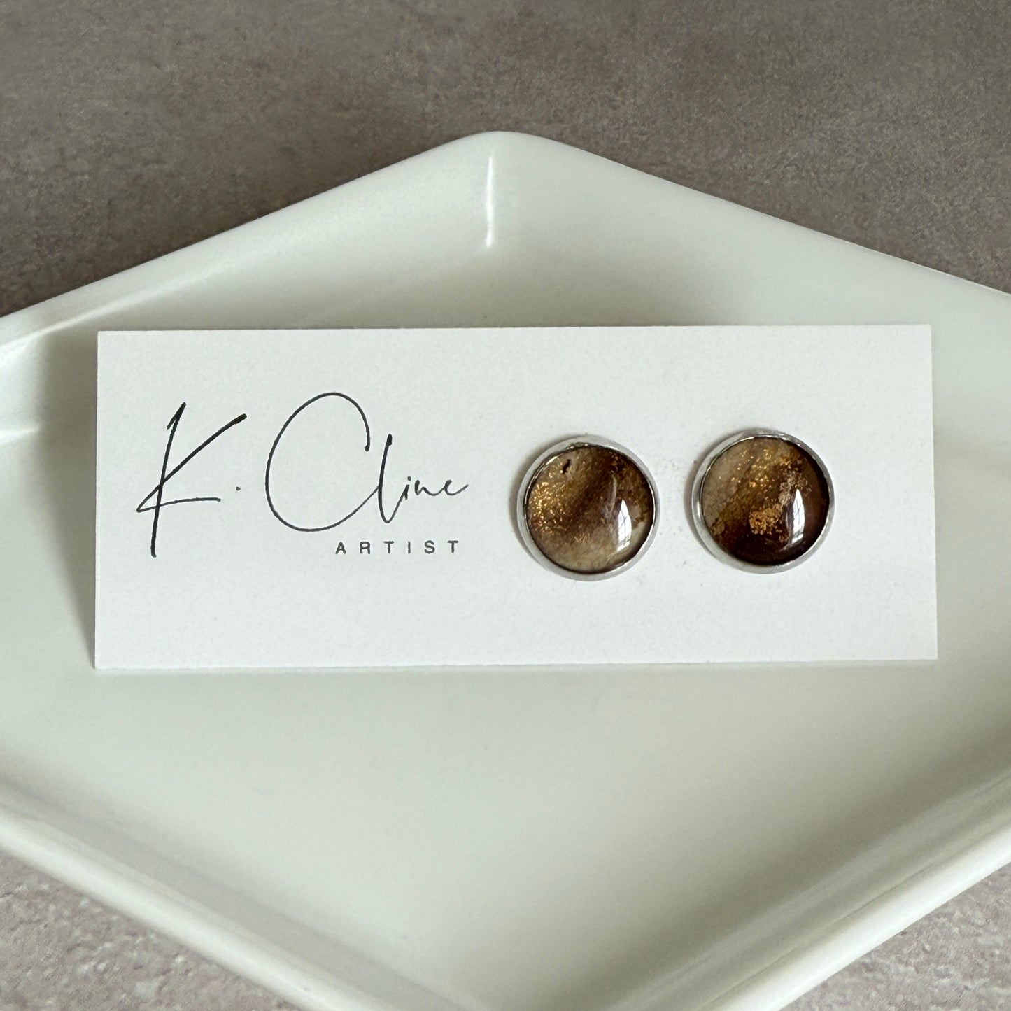 Stud Earrings (Style 45)