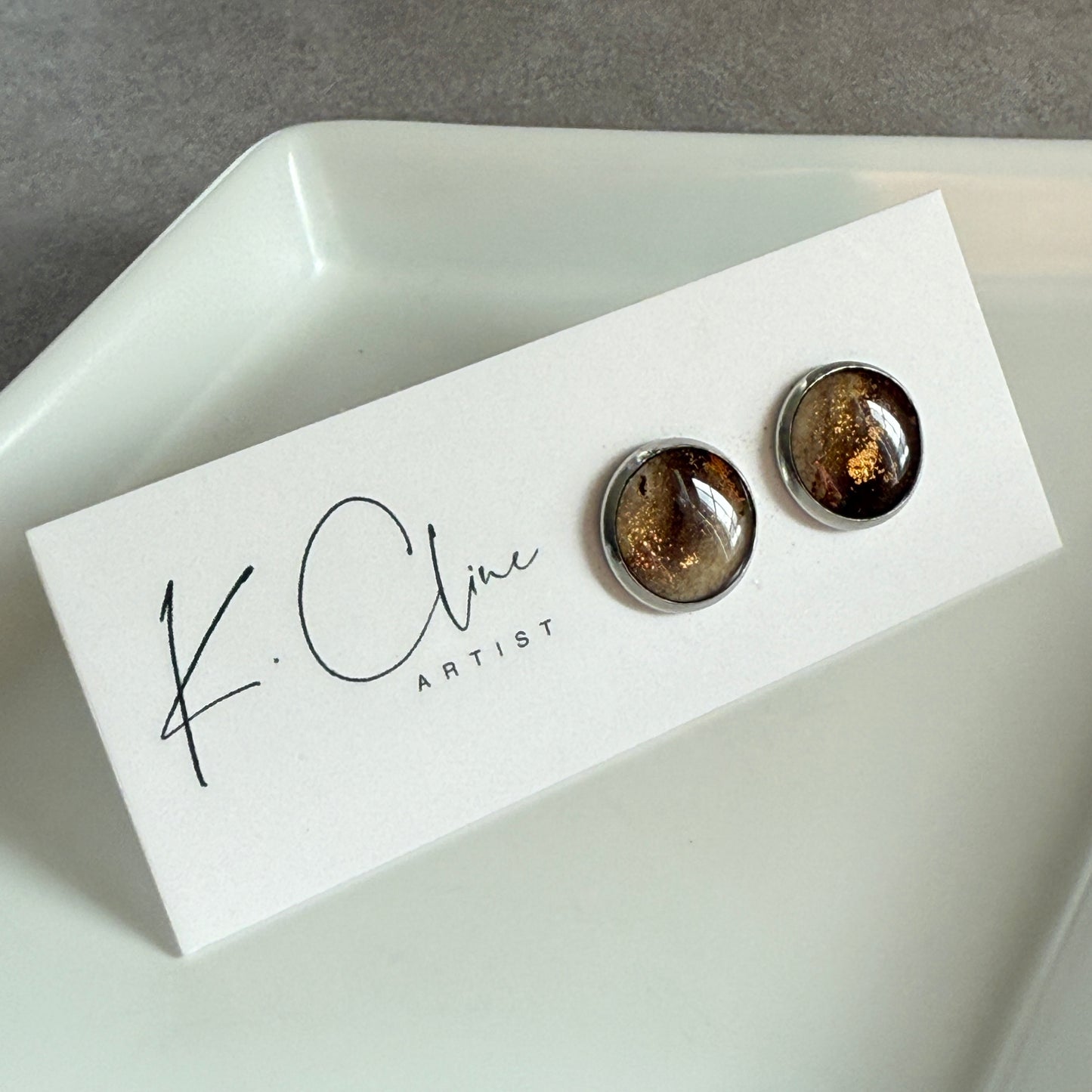 Stud Earrings (Style 45)