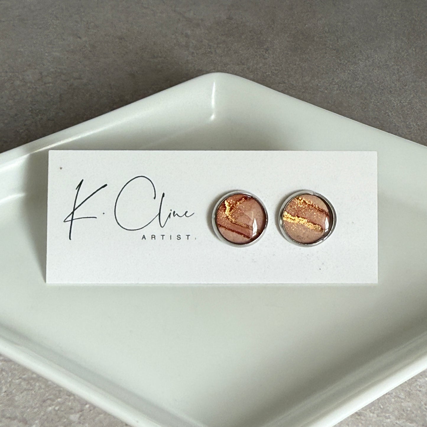 Stud Earrings (Style 46)