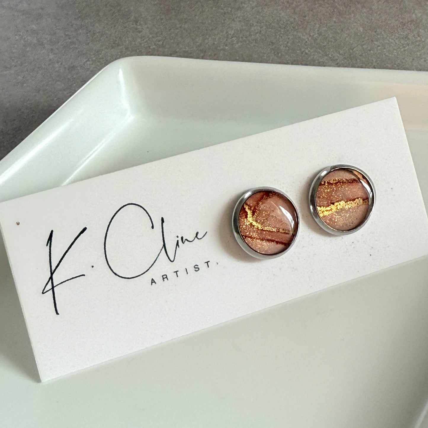 Stud Earrings (Style 46)