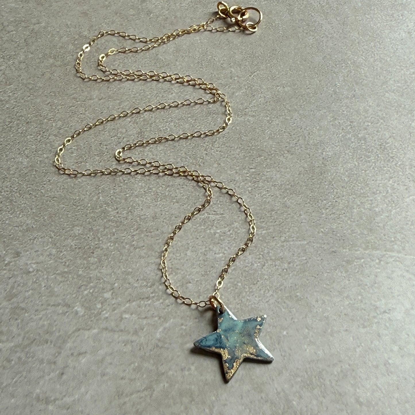 Painted Star Necklace - Monsoon