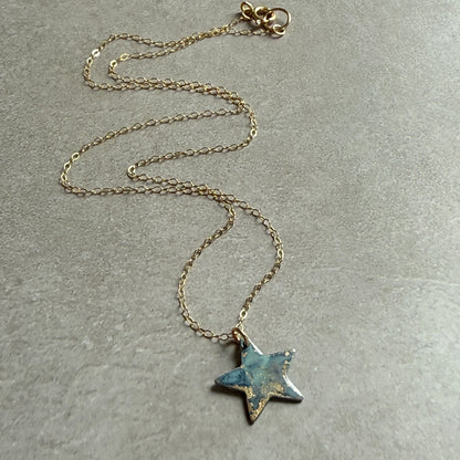 Painted Star Necklace - Monsoon