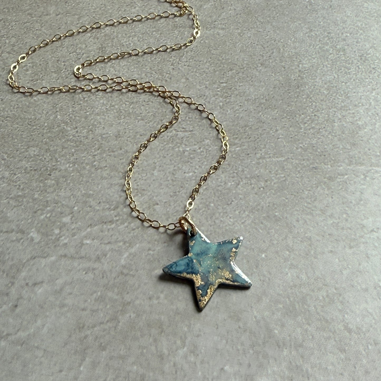 Painted Star Necklace - Monsoon