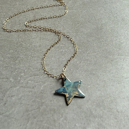 Painted Star Necklace - Monsoon