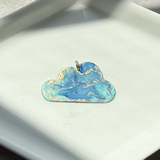 Painted Cloud Charm - Glacier